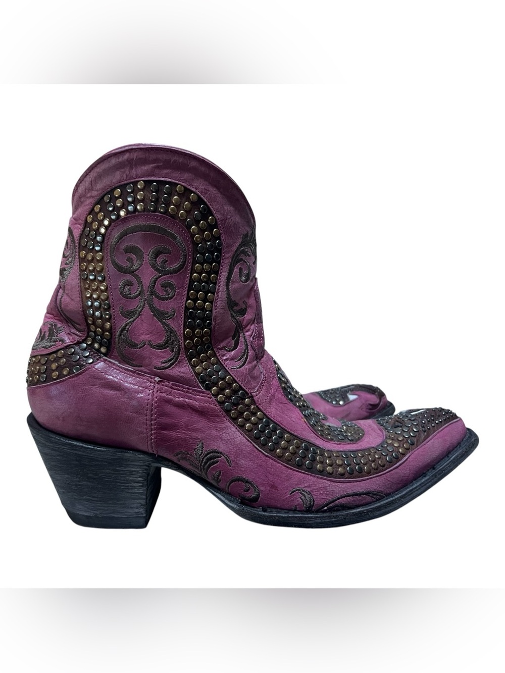 Old Gringo Snake Booties Size 10